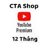 Youtube Premium 12 Tháng - Nâng Cấp Chính Chủ