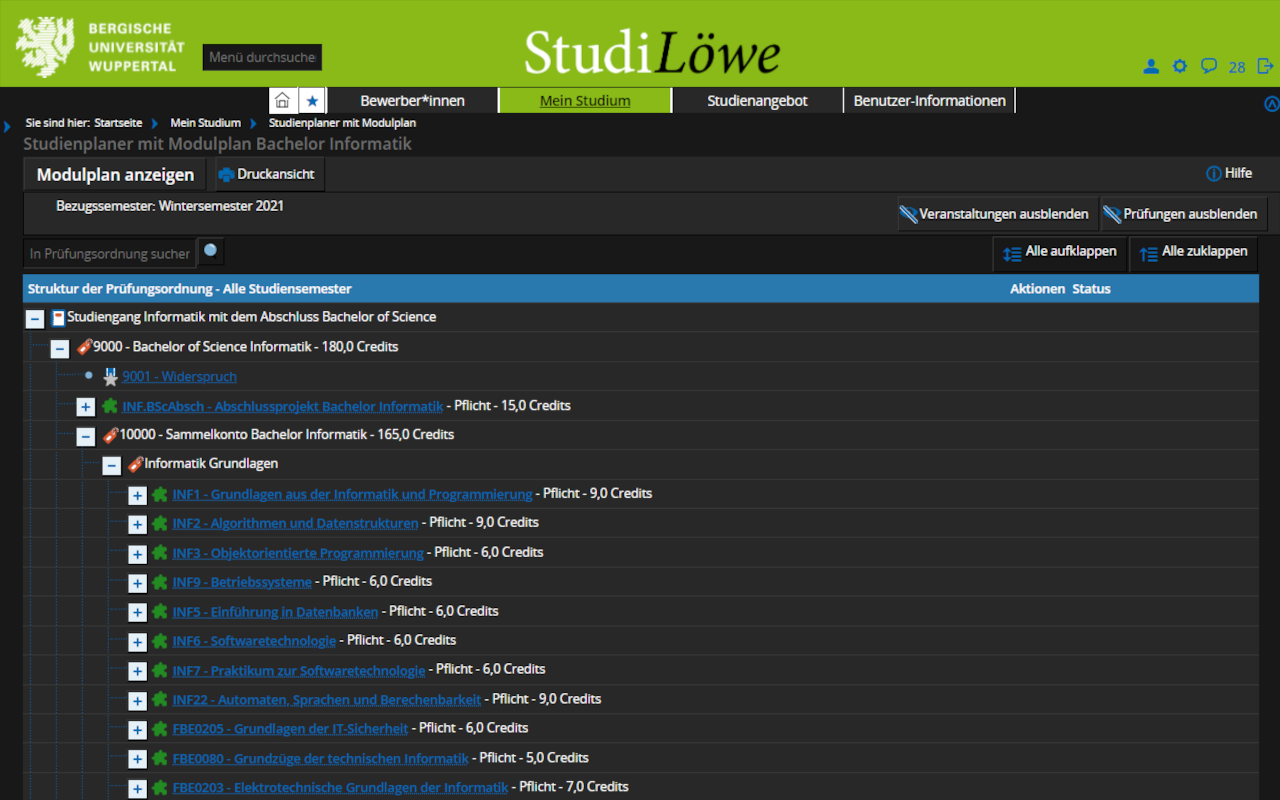 Darkmode für BUW Moodle und Studilöwe Preview image 6