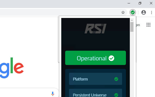 RSI Star Citizen Status Checker Preview image 4