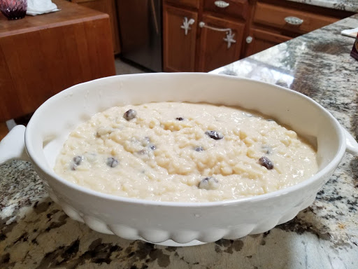 Grandmother's Rice Pudding recipe.