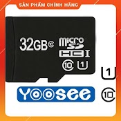 Thẻ Nhớ 32Gb Tốc Độ Cao Class 10 U1 Chuyên Dụng Cho Camera Yosee