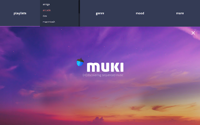 Muki.io: ouça música online de jogos de 8 bits e 16 bits em MIDI