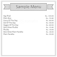 Tiffinies menu 1