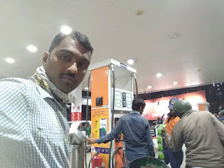 Prasanna KN at Indian Oil,Kaveri Service Station, Koramangala,  photos