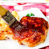 Thumbnail For Brushing Mama's Barbecue Sauce On Chicken.