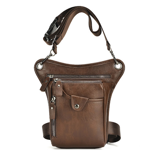 Title 3, Mens Waterproof Fashion Riding Leg Bag Complet...
