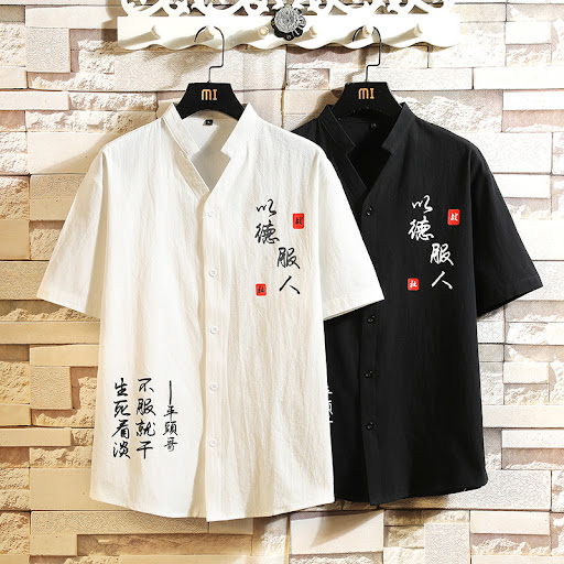 Title 4, Hawaiian Beach Casual Mens Printed Shirt for r...