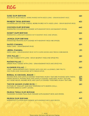 The Butter Kitchen menu 