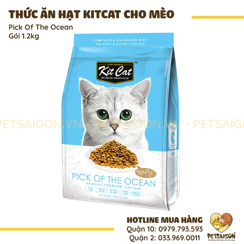 Thức Ăn Hạt KitCat Cho Mèo PETSAIGON