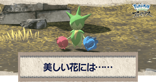 アルセウス 美しい花には の攻略 サブ任務30 ポケモンアルセウス攻略wiki 神ゲー攻略
