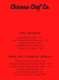 Chinese Bowl Company menu 3