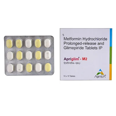 Apriglim-M 2 Tablet 15's