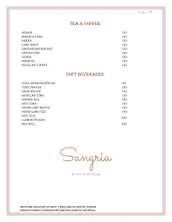 Sangria menu 3