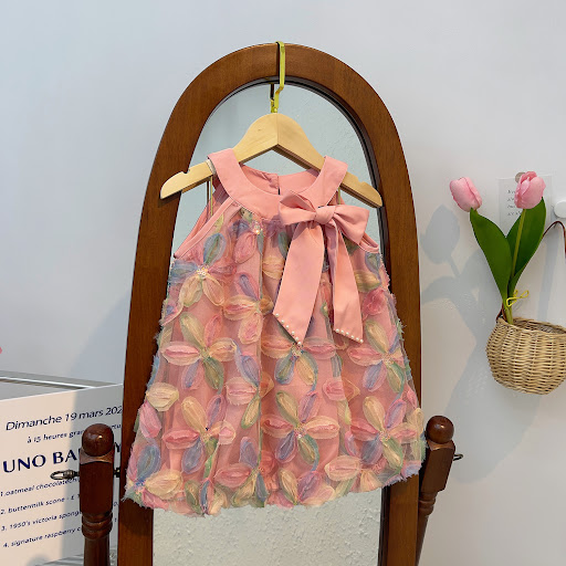 Title 6, Fashionable Baby Girl Princess Dress Stylish Ou...