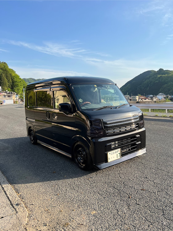 エブリイバンのmaakon style・GG~CLUB・鷲羽山ミーティング・出会いに感謝・イツメンありがとうに関するカスタム事例の投稿画像1枚目