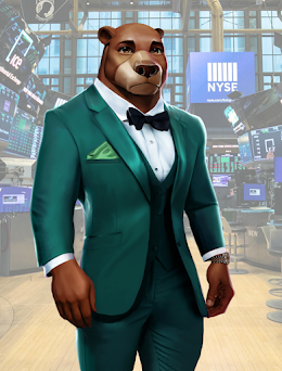 Wall Street Avatar Suited Bear #574