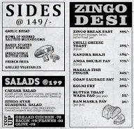 Zingo Star menu 3