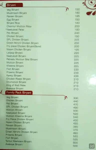 Kritunga Restaurant menu 4