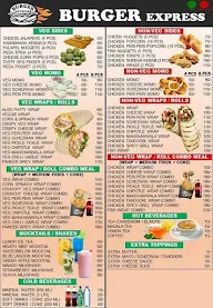 Burger Express menu 2