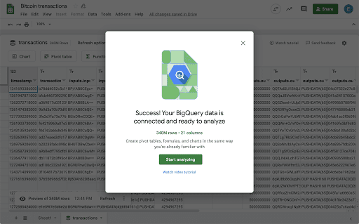 Phân tích dữ liệu từ nhiều nguồn, bao gồm cả BigQuery