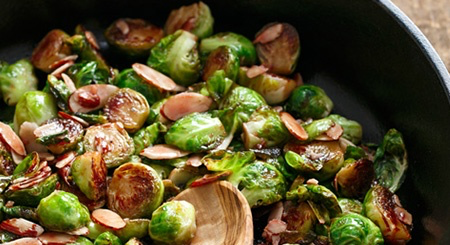 immudi recipe - Brussels Sprouts With Dark Organic Cherries