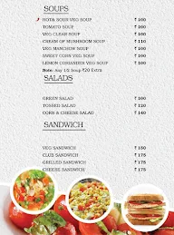 Vaishali - Hotel Meghalaya menu 1