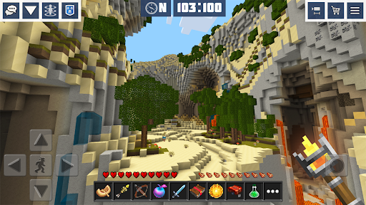 Screenshot Planet Craft: Mine Block Craft