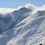 Yeah, the first snow in Gudauri! (after a 2.5 hour marshrutka ride)