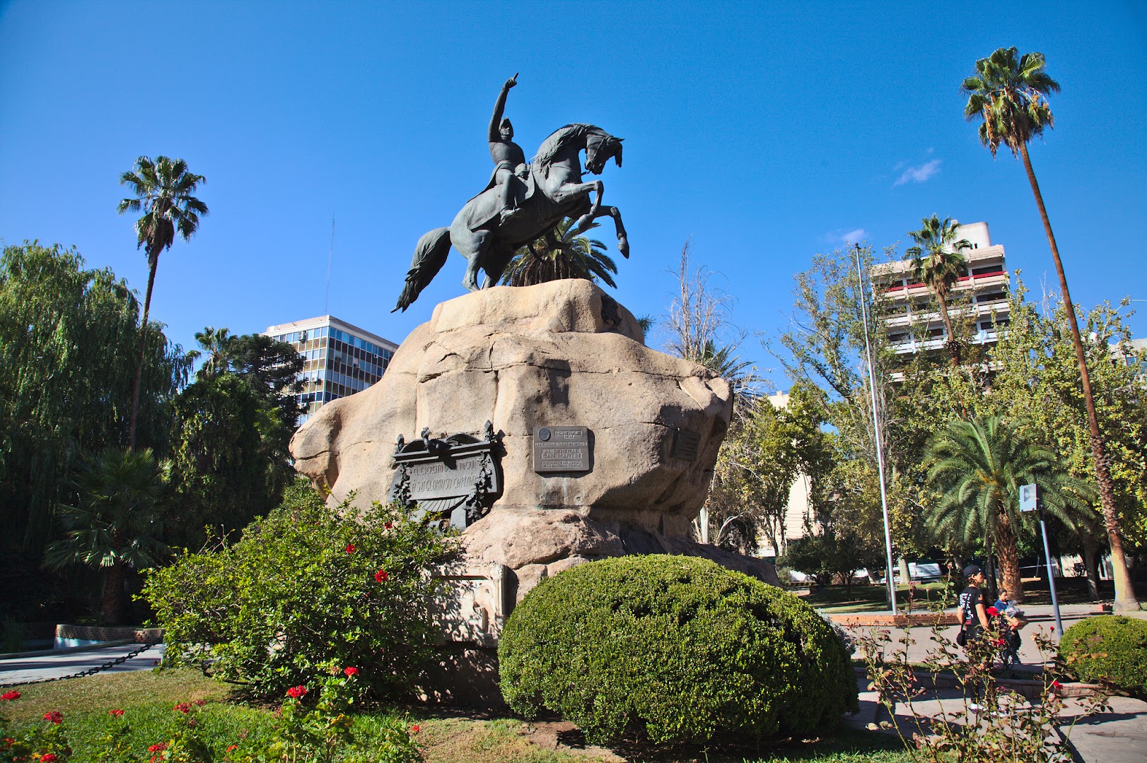 Plaza San Martin in Mendoza