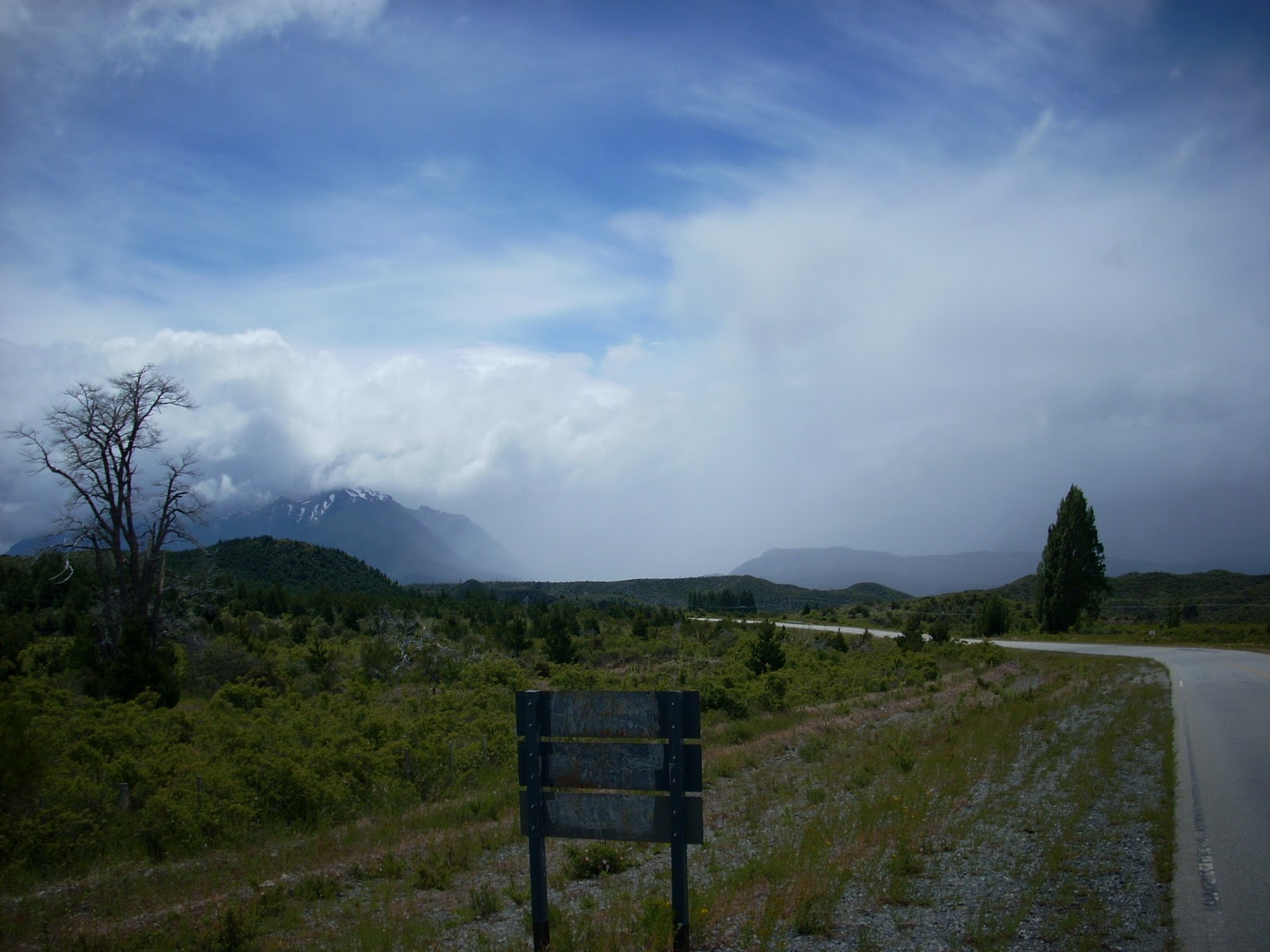 Hoping the rain front stays over there