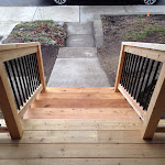 Front porch stairs