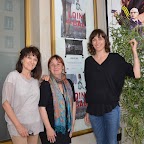 Emmanuelle
de Riedmatten (productrice du film), Adeline Stern, et Adrienne Bovet (réalisatrice)