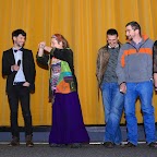 David FUEHRER et Cyril BRON (les deux réalisateurs) avec les protagonistes du film: Frédérique, Emmanuel, Alain, Isabelle et Christine