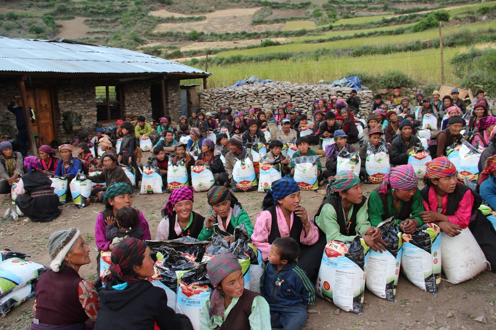 Tsum residents receive aid