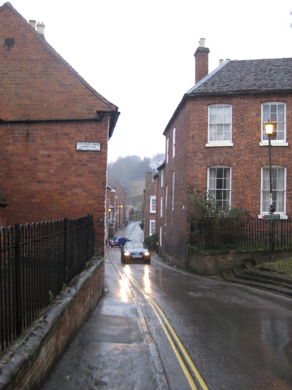 Narrow streets in Bewdley