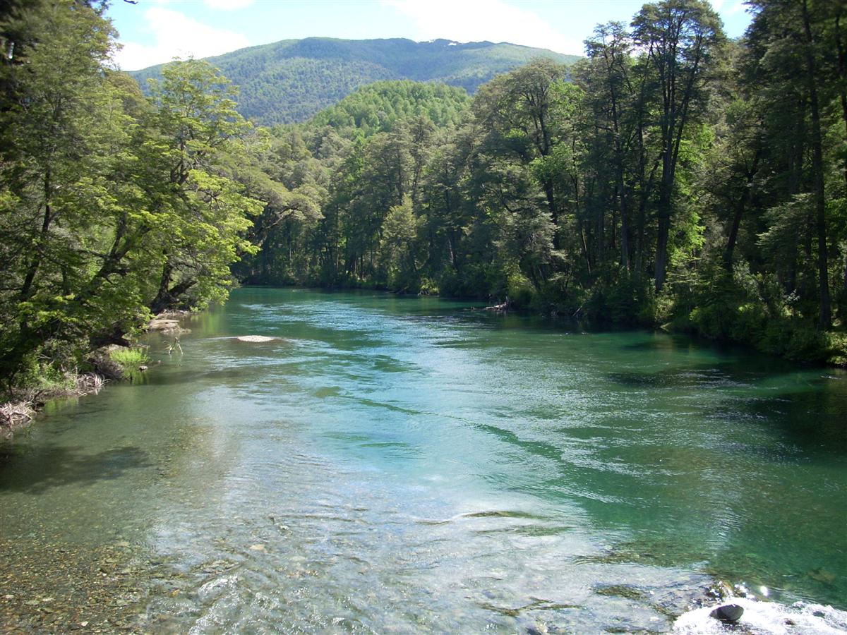 Plenty of clean rivers like this, easy to get water around here.