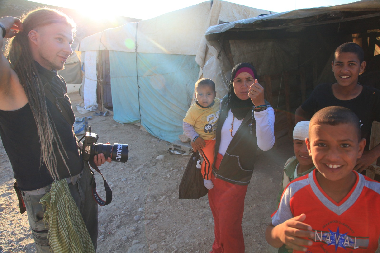 Socializing with Bedouins