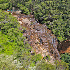 Spot the people above the falls