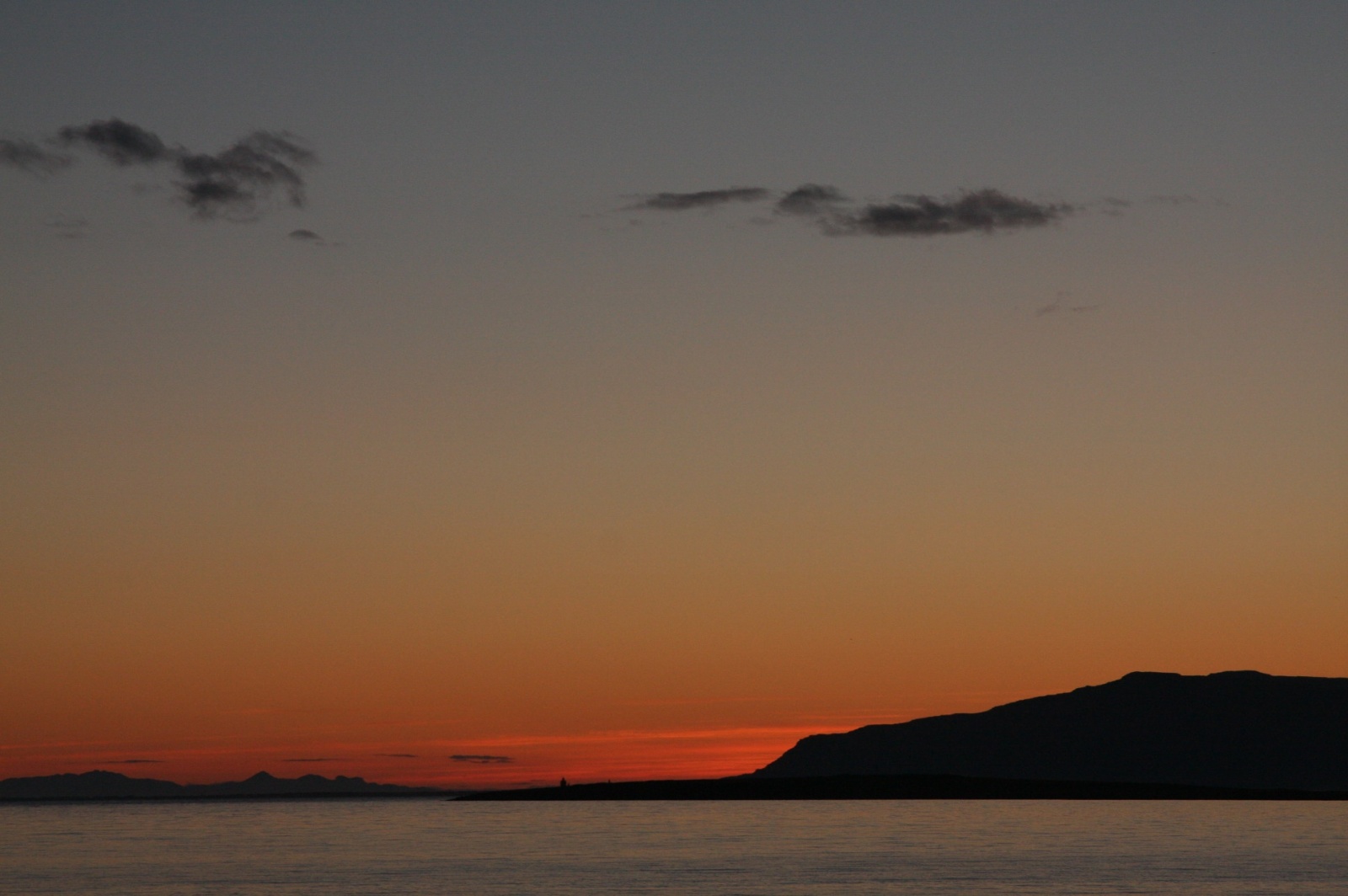 View to the opposite side of the fjord