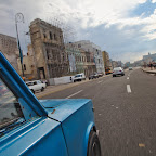 Malecon by Lada taxi