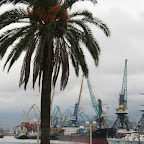 The port of Batumi on the Black Sea