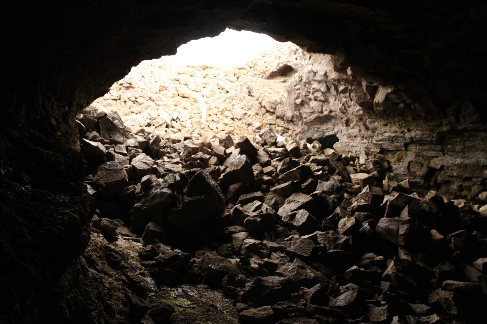 Entrance to another lava tunnel