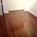 Hardwood floor lacquered