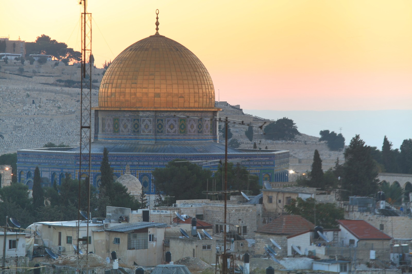 Sunrise over Temple Mount