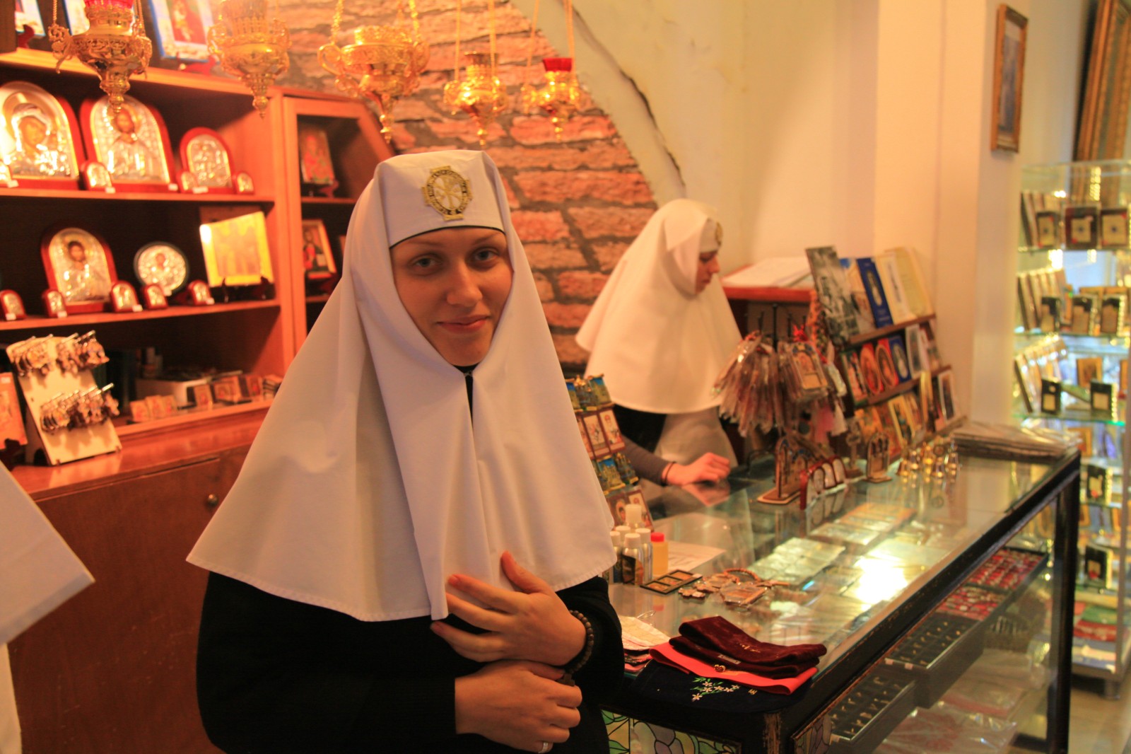 Orthodox nuns from Ukraine