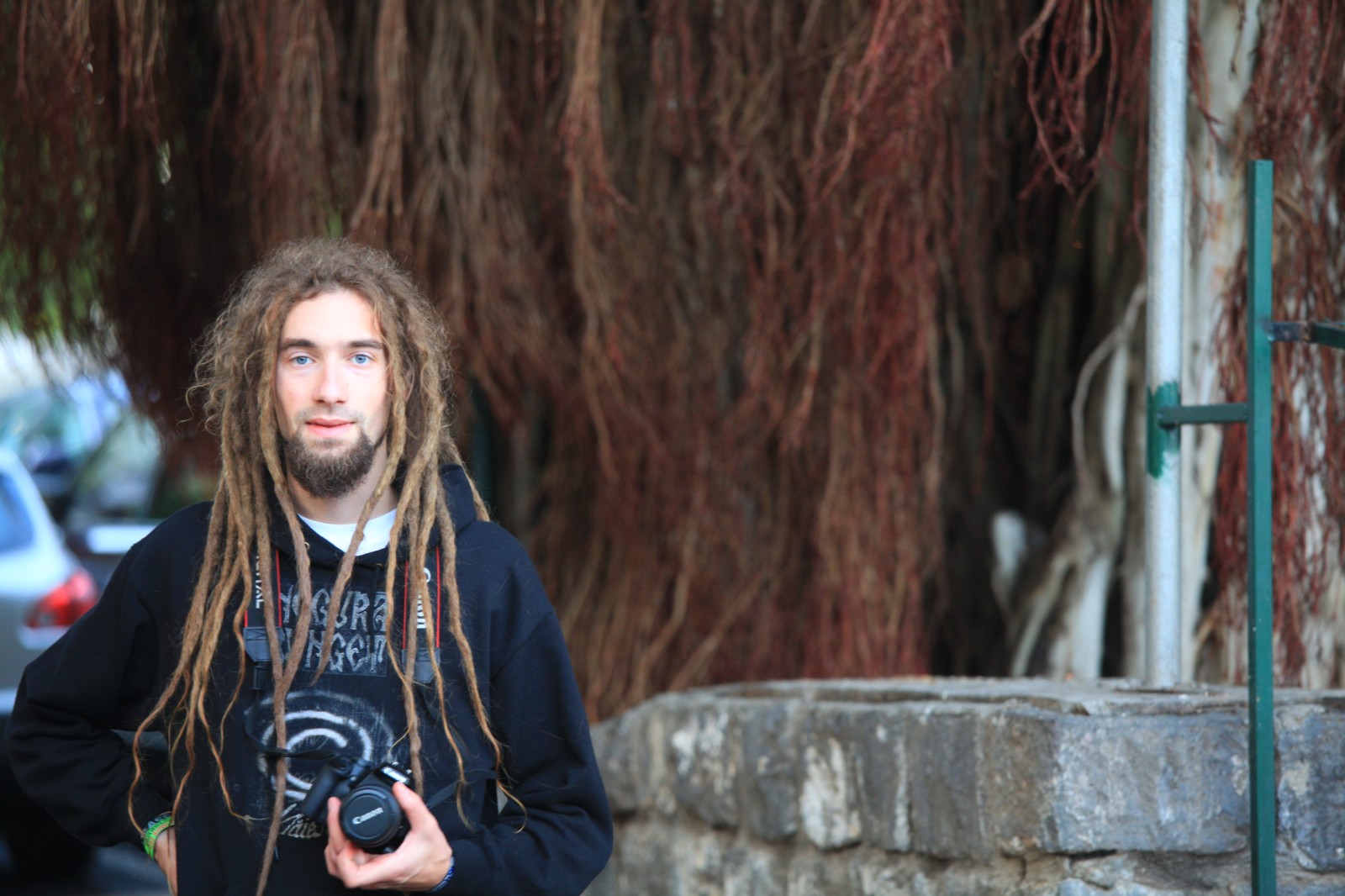 Human hair vs Tree roots :-)