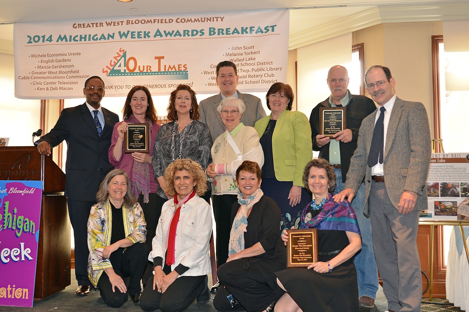 Greater West Bloomfield Michigan Week Community Awards Breakfast