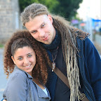 It is forbidden to work during Shabbat, but you can still pose with a handsome foreigner