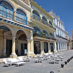 Plaza Vieja is nicely restaurated