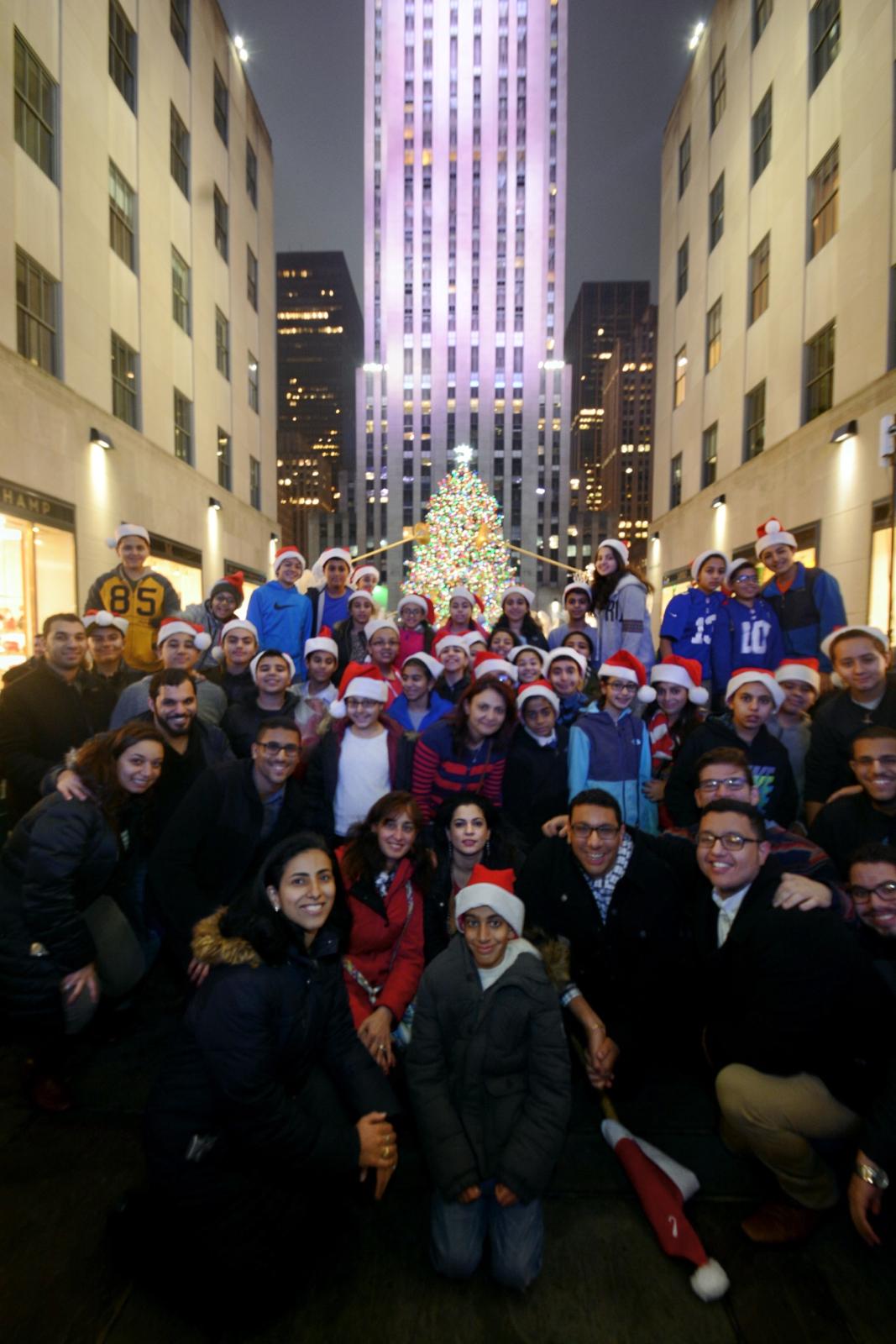 2015 NYC Christmas Tree Middle School